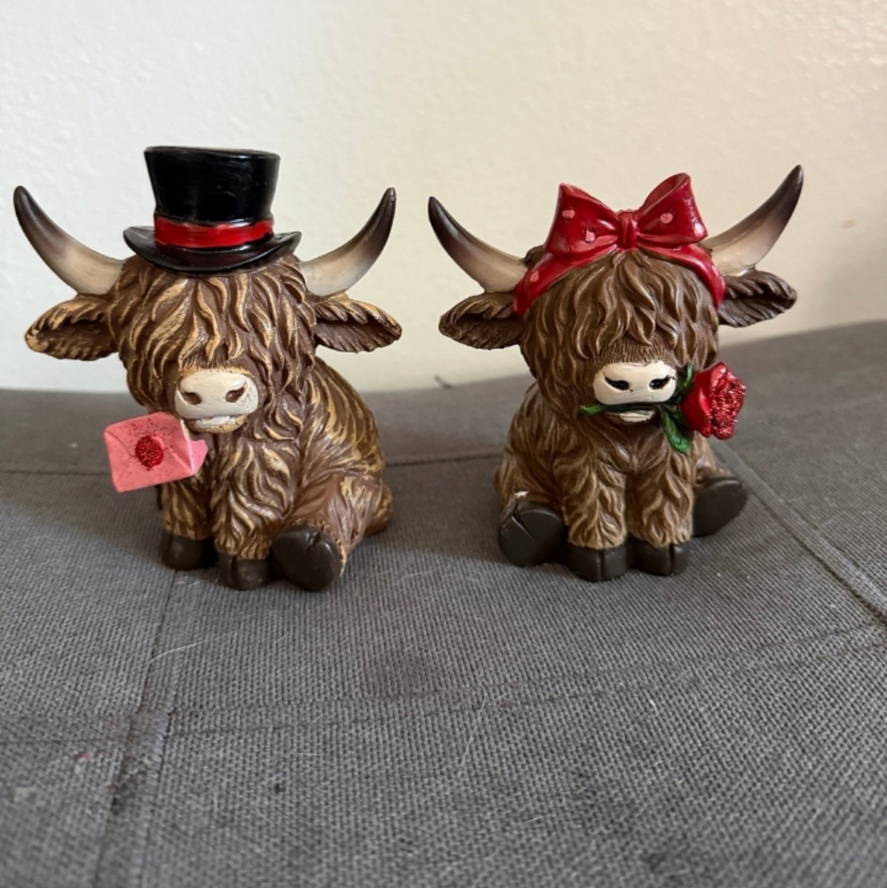 Highland cows valentines